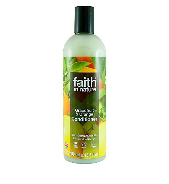 Кондиционер для волос Faith in nature с эфирными маслами Грейпфрута и Апельсина 400 мл