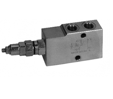 ТОРМОЗНЫЕ КЛАПАНЫ ОДНОСТОРОННЕГО ДЕЙСТВИЯ ДЛЯ ЗАКРЫТОГО ЦЕНТРА VBCD SE А CC