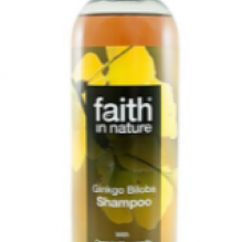 Натуральный шампунь Faith in nature для светлых волос с экстрактом Гинкго Билоба 400мл