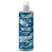 Гель для душа Faith in nature Sensitive (без запаха), 400мл