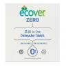 Средства для посудомоечной машины Экологичные таблетки Ecover Zero All in One для посудомоечной машины, 25 шт