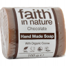 Омолаживающее мыло ручной работы Faith in nature 100г с маслом Шоколадного дерева (Какао)