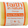 Увлажняющее мыло ручной работы Faith in nature 100г с маслом Апельсина